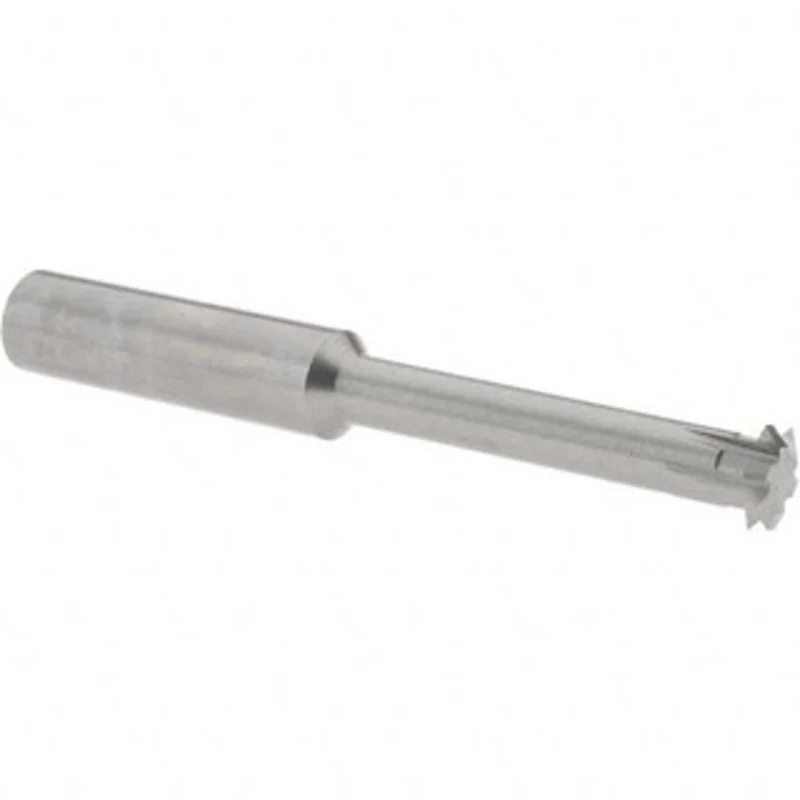 Accupro 1/2 1/2 Cut Diam, 0.109 Cut Width, 1/2 Shank, Solid Carbide Double-Angle Cutter Uncoated, 6 Teeth, 4 OAL 3811...